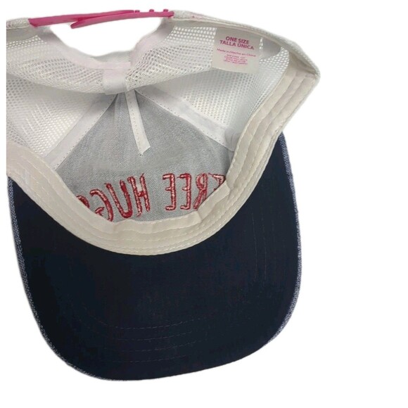 FREE HUGS Cap Trucker Mesh Cactus One Size Snapback Hat Parade Mom Sister Aunt - Picture 8 of 9